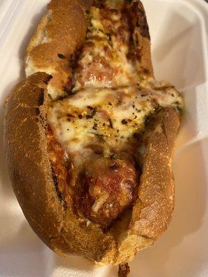 MEATBALL PARMESANO HERO