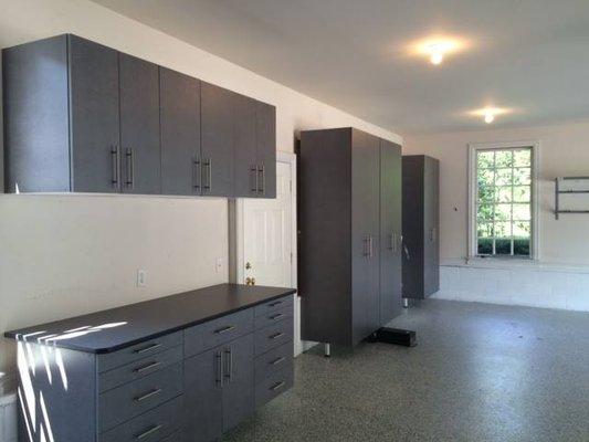 Custom garage cabinets