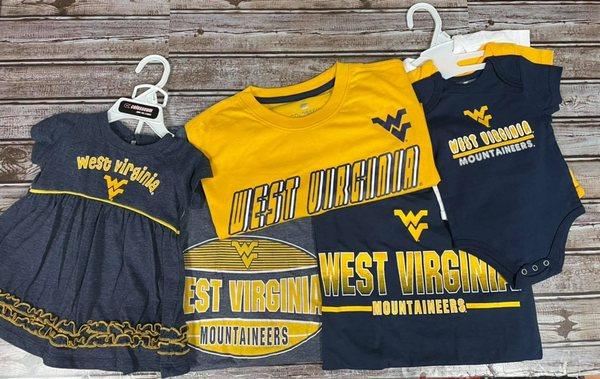 West Virginia apparel for every age!