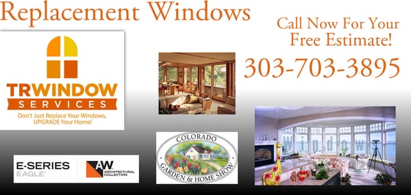 Replacement Windows by TR Window Services
Call today!!!