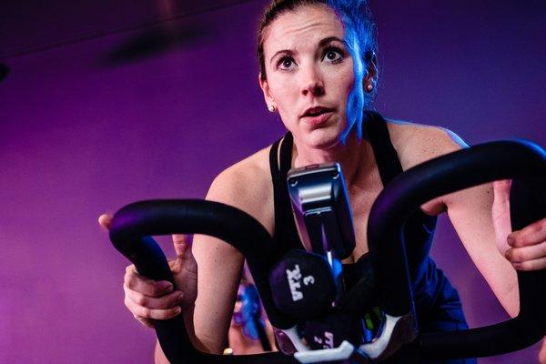 FLOW Cycle: This is our signature full body indoor cycling class.  This class features intense interval training on the bike which incorpora