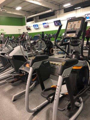 Treadmills and stair stepper