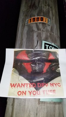 DRV NYC ON YOUTUBE HOLLA 
FLYER