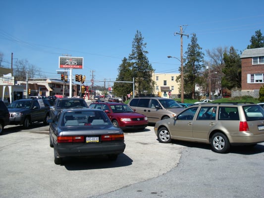 A block up the street is the 100 line to 69th st