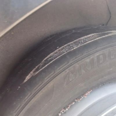 Bad alignment causing tire change