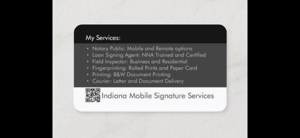 My Services.