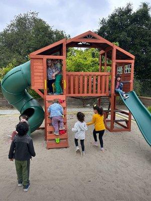 Wonderful backyard playground