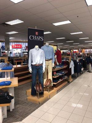 Men's section