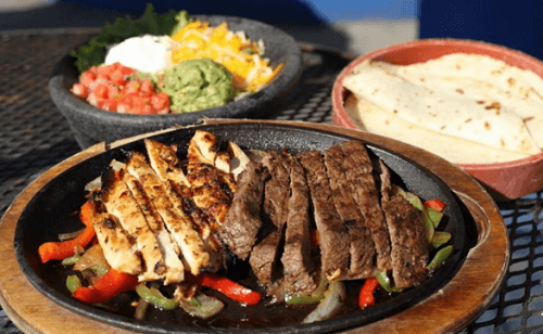 Combo fajitas at Chuy's Fairfax