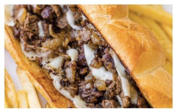 The advertised cheesesteak from their Facebook page. Mine didn't even come close