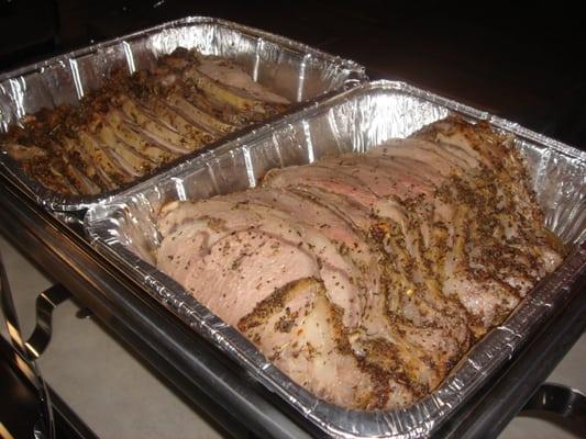 Roasted Prime Rib * Huge cuts came w/ au jus (Thanksgiving 2011) * THIS was a hit!