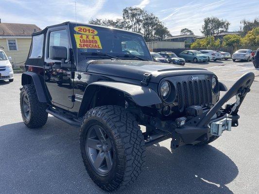 2012 Jeep Wrangler 4x4