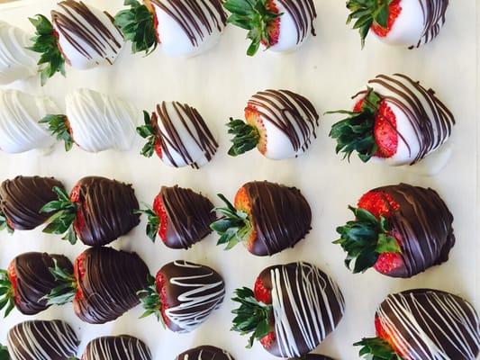 Chocolate strawberries. MMMMM