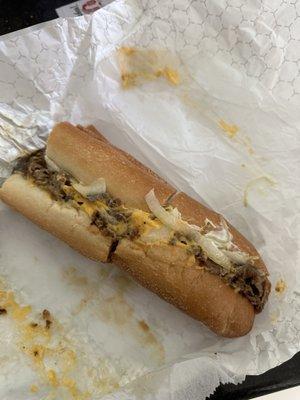 16b -- California cheesesteak