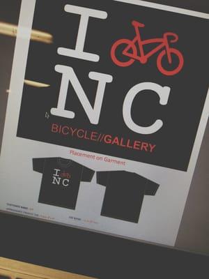 New Bicycle Gallery T-shirts