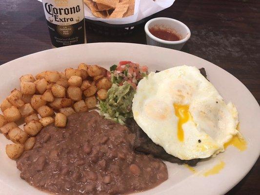 Carne asada with eggs. It was good!