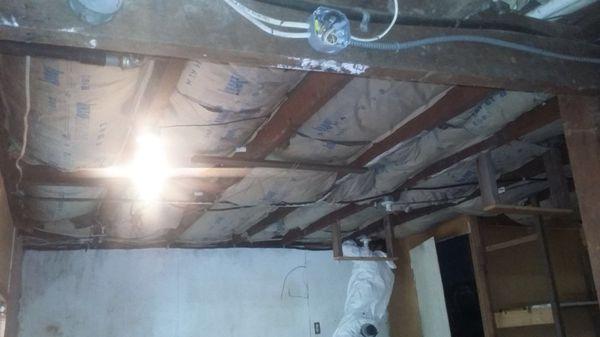 Basement insulation