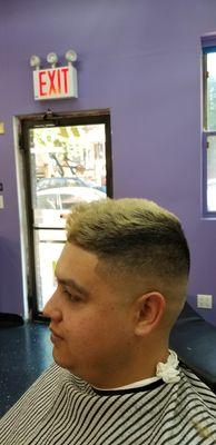 Slope top fade