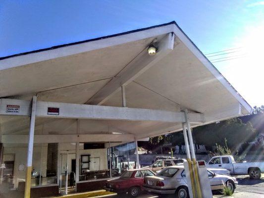 Classic gas station architecture