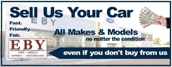 We buys used cars. Even if you don't buy anything from us. Sell us ur used vehicle. Save the hassle of trying to sell it yourself.