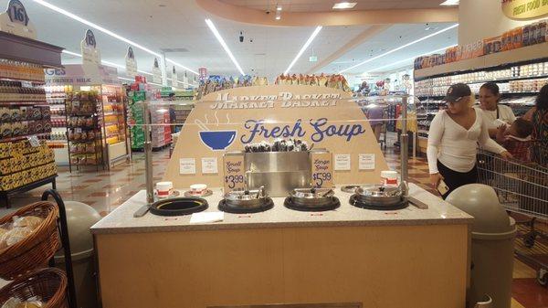 New self serve soup bar