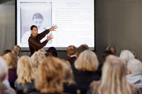 Jeffrey Martz gives an overview of Photographer Walker Evans as part of The Image Flow's free evening lecture series.