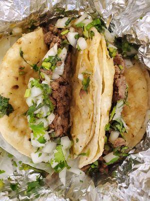 Steak tacos