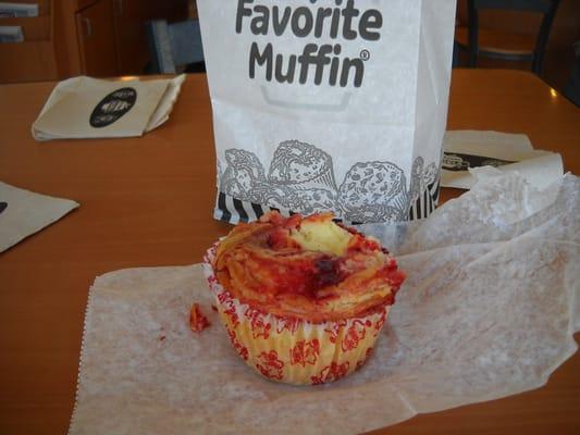 The Raspberry Cheesecake Muffin