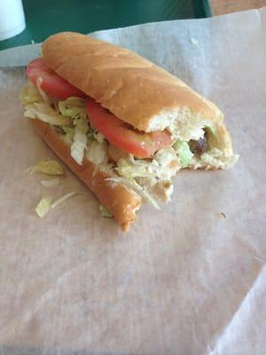 Chicken salad sandwich