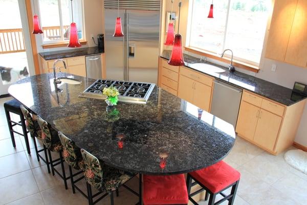 Blue Volga Granite Countertops