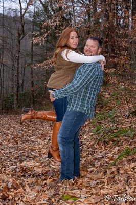 Engagement Session 
 Hawthorne Cabins & Chapel 
 Waynesville, NC