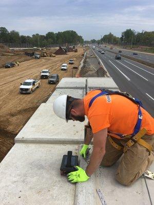 GPR scanning on I-66