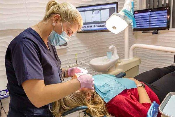 Cosmetic dentistry, such as teeth whitening and veneers, focuses on enhancing the aesthetic appearance of teeth. Overall, dental services pl