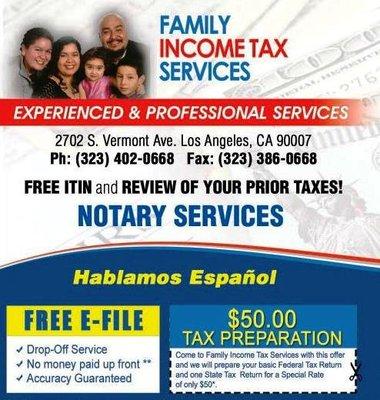 Tax and Notary Service