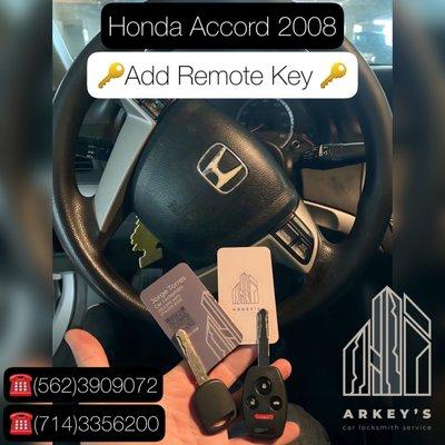 Honda Accord new KEY FOB !!! Ready