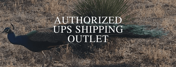 We are an authorized UPS shipping outlet