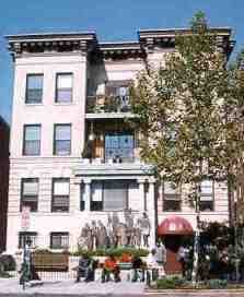 Christ House, a 33-bed hospital unit for homeless men; located in a formerly abandoned apartment building.