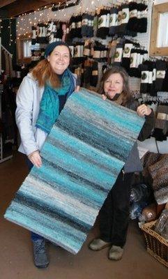 Hand woven rugs!