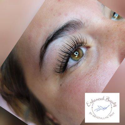 Classic eyelash extensions