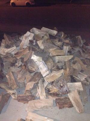 My stacked wood ;)