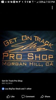 Get On Track Pro Shop