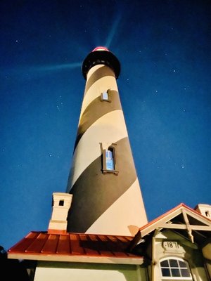 Lighthouse at night