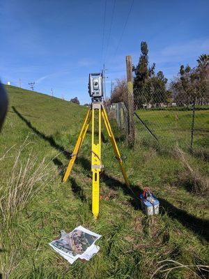 Surveying in Placer County and Nevada County.