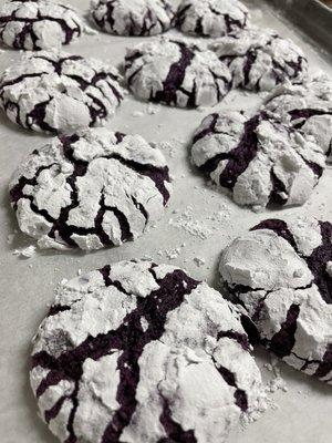 Ube crinkles