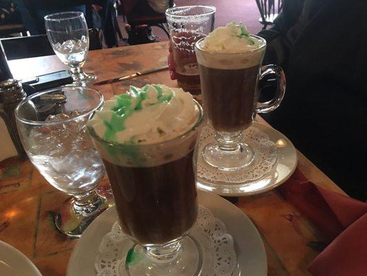 Desserts so fresh! What a treat. Finish off with Irish coffee.