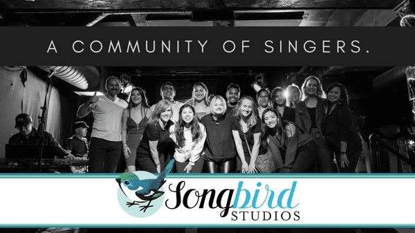 More than just voice lessons. Songbird Studios is a community of singers!