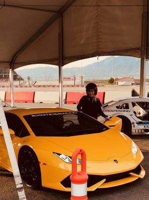 At Exotic Racing Los Angeles