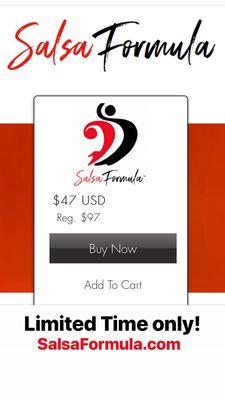 SalsaFormula.com  Best salsa course online!