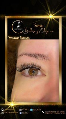 Classic lashes extension