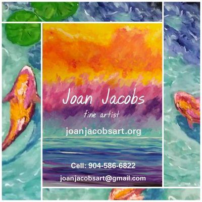 My business card! https://joanjacobsart.org/